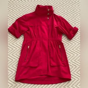 Ali Ro Red Rain Jacket Anthropologie 6